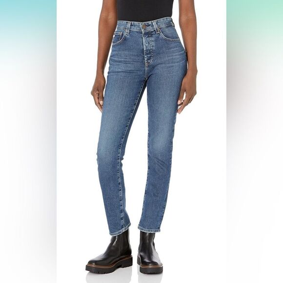 Ag Adriano Goldschmied Denim - AG Jeans Alexxis Slim High Rise Vintage Fit  Contour 360  Size 32R